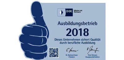 Ausbildungsbetrieb 2018 init consulting AG