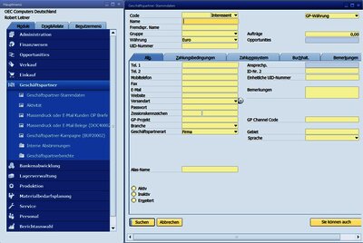 ERP Software SAP Business One