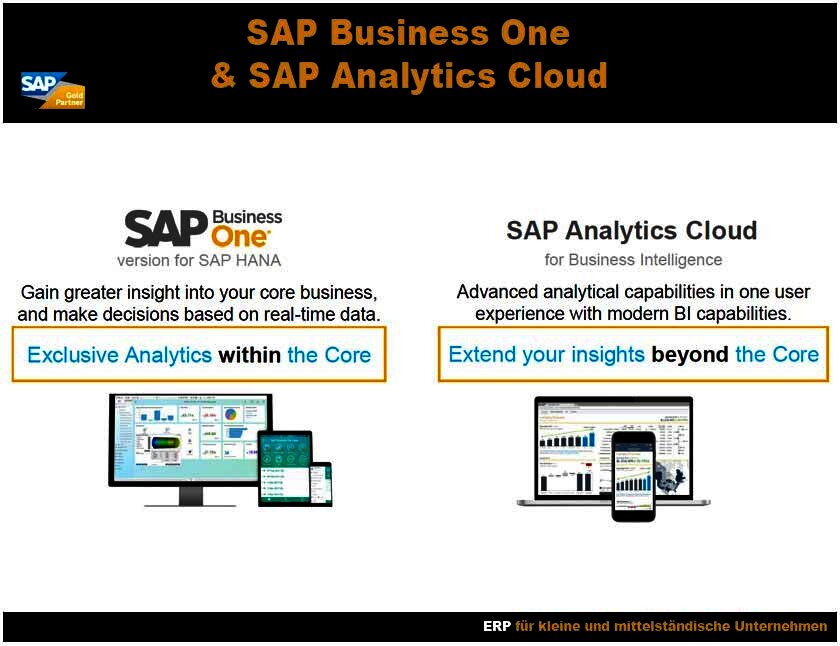 SAP Business One SAP Analytics Clouds