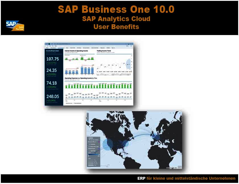 SAP Business One 10 Analytics Cloud User Benefits